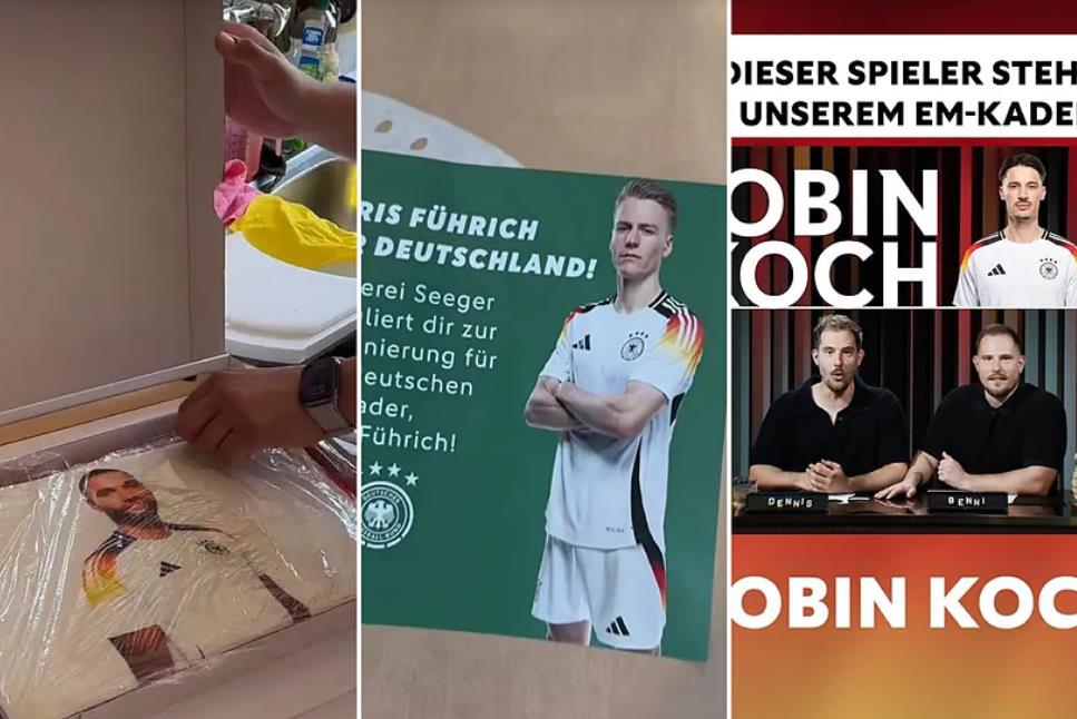 德国以“滴滴计数”的方式宣布他们欧洲杯名单的方式颇具趣味